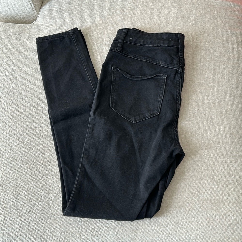 Abercrombie & fitch black skinny jeans